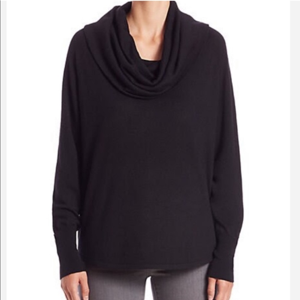 Joie Wesley Cowl Neck Sweater Black